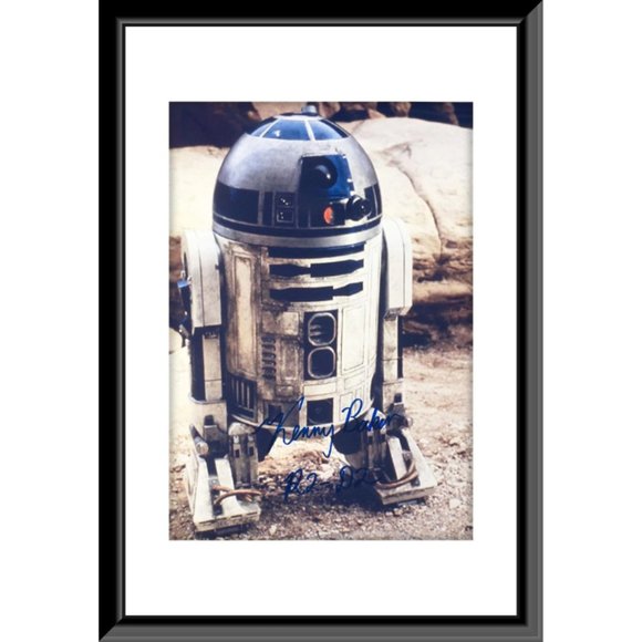 Star Wars R2D2 Signed Photo